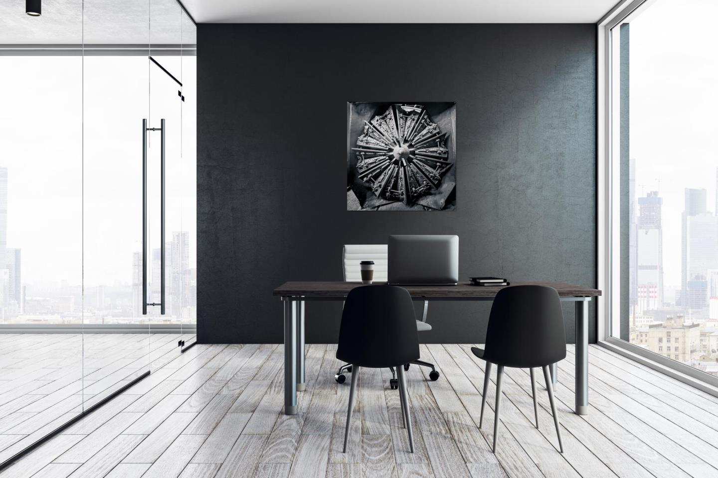 Teeth of Winter military plane wall art