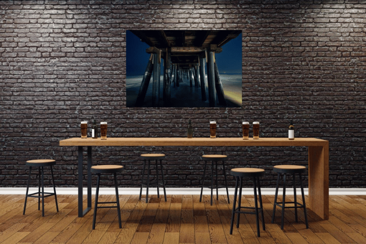 Pillars of Quiet landscape wall art