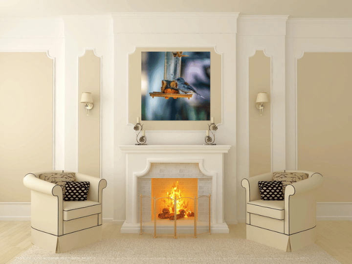 Quiet Pause wildlife wall art