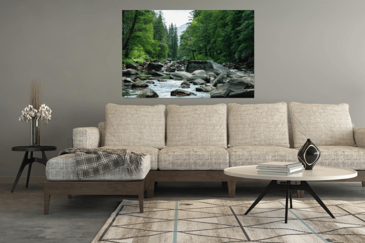 Silent Current landscape wall art