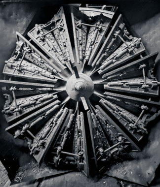 Up close view into an engine